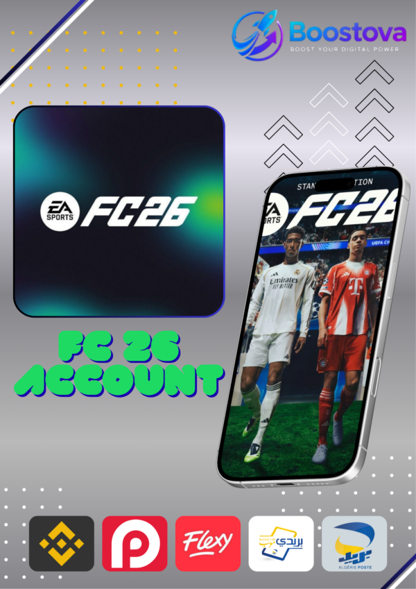 🔥 FC 26 Full Access Account – حساب كامل (جميع المنصات)